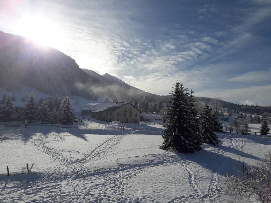 Duplex 59M2 - Proche Centre - Balcon Plein Sud Apartment Correncon-en-Vercors Bagian luar foto